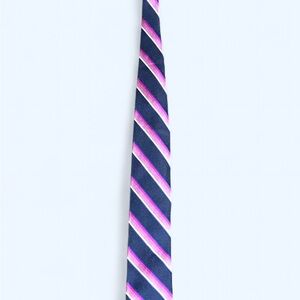 Hilfiger navy & pink striped tie. Excellent condition.